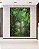 Quadro Vertical Floresta Verde Intenso Serenidade Natureza Paisagem Canvas Moldura - Imagem 5