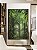 Quadro Vertical Floresta Verde Intenso Serenidade Natureza Paisagem Canvas Moldura - Imagem 2
