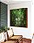 Quadro Quadrado Floresta Verde Intenso Serenidade Natureza Paisagem Canvas Moldura - Imagem 2