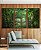 Trio de Quadros Floresta Verde Intenso Serenidade Natureza Paisagem Canvas Moldura - Imagem 5