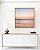 Quadro Quadrado Horizonte Rosé sobre Mar Sereno Praia Areia Clara Canvas Moldura - Imagem 4