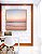 Quadro Quadrado Horizonte Rosé sobre Mar Sereno Praia Areia Clara Canvas Moldura - Imagem 3