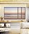 Trio de Quadros Estilizados Horizonte Rosé sobre Mar Sereno Praia Areia Clara Canvas Moldura - Imagem 4