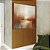 Quadro Quadrado Abstrato Terracota Cinza Concreto Branco Textura Canvas Moldura - Imagem 5