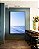 Quadro Vertical Mar Azul Claro Ondas Suaves Céu Limpo Natureza Canvas Moldura - Imagem 3