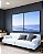 Duo de Quadros Mar Azul Claro Ondas Suaves Céu Limpo Natureza Canvas Moldura - Imagem 5
