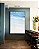 Quadro Vertical Mar Azul Turquesa Faixas de Espuma Areia Clara Natureza Canvas Moldura - Imagem 3