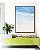 Quadro Vertical Mar Azul Turquesa Faixas de Espuma Areia Clara Natureza Canvas Moldura - Imagem 2
