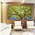 Quadro Árvore Folhas Verde Vívido Céu Azul Intenso Natureza Paisagem Canvas Moldura - Imagem 4