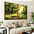 Duo de Quadros Caminho na Floresta Luz Dourada Sol Natureza Canvas Moldura - Imagem 5