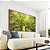 Quadro Horizontal Árvore Galhos Folhas em Verde Intenso Vivo Natureza Paisagem Canvas Moldura - Imagem 5