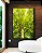 Quadro Vertical Árvore Galhos Folhas em Verde Intenso Vivo Natureza Paisagem Canvas Moldura - Imagem 4