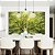 Duo de Quadros Árvore Galhos Folhas em Verde Intenso Vivo Natureza Paisagem Canvas Moldura - Imagem 3