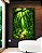 Quadro Vertical Caminho Estrada Floresta Árvore Verde Intenso Canvas Moldura - Imagem 4
