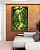 Quadro Vertical Caminho Estrada Floresta Árvore Verde Intenso Canvas Moldura - Imagem 5