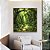 Quadro Quadrado Caminho Estrada Floresta Árvore Verde Intenso Canvas Moldura - Imagem 4