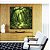 Quadro Quadrado Caminho Estrada Floresta Árvore Verde Intenso Canvas Moldura - Imagem 3