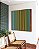 Quadro Quadrado Abstrato Degradê Listras Verde Amarelo Ouro Canvas Moldura - Imagem 4