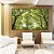 Quadro Horizontal Copa de Árvores Verde Vibrante Céu Claro Natureza Canvas Moldura - Imagem 4