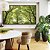 Quadro Horizontal Copa de Árvores Verde Vibrante Céu Claro Natureza Canvas Moldura - Imagem 1