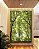 Quadro Vertical Copa de Árvores Verde Vibrante Céu Claro Natureza Canvas Moldura - Imagem 2