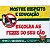 Placa "Mostre Respeito - Recolha as Fezes do Seu Cão" em PVC 20x15cm - Imagem 1