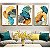 kit 3 quadros abstrato - Imagem 1