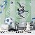 "Papel de Parede Futebol Infantil – Autocolante com Bola, Campo e Craques para Quarto de Menino" - Imagem 11