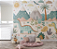 Papel de Parede Dinossauro Autocolante | Quarto Infantil Temático - Imagem 1
