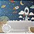 Papel de Parede Infantil Astronauta e Universo – Adesivo de Constelações, Planetas e Foguetes - Imagem 6