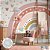 DUPLICADO - Papel de Parede Adesivo Arco-Íris com Cores Vivas – Decoração Encantadora para Meninas - Imagem 2