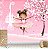 Papel de Parede Bailarina para Quarto de Menina – Adesivo Infantil Delicado e Fácil de Aplicar - Imagem 4