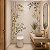 Papel de Parede Adesivo Folhagem Bambu Aquarela – Sala Quarto Lavabo - Imagem 2