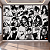 papel de parede anime, preto e branco, geek e quarto gamer - Imagem 1
