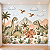 Papel de Parede Infantil Dinossauros Baby Aquarela Safari Jurássico Adesivo para Quarto de Bebê e Criança - Imagem 2