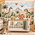 Papel de Parede Infantil Dinossauros Baby Aquarela Safari Jurássico Adesivo para Quarto de Bebê e Criança - Imagem 3