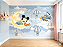 Papel de Parede Infantil Turma do Mickey Mouse com Minnie, Pateta, Donald e Pluto para Decoração de Quarto de Bebê e Criança - Imagem 2