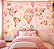 Papel de Parede Infantil Mapa Mundi Feminino Aquarela Rosa Delicado para Quarto de Menina Bebê Decoração Autoadesivo - Imagem 2