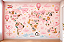 Papel de Parede Infantil Mapa Mundi Feminino Aquarela Rosa Delicado para Quarto de Menina Bebê Decoração Autoadesivo - Imagem 3