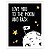 Placa Love You to the Moon - Imagem 1