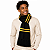Cachecol Preto e Amarelo - Imagem 1
