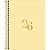 Agenda Executiva Espiral Diária 17,7 x 24 cm Vanilla 2026 - Imagem 2