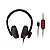 Fone De Ouvido Headset Gamer Usb Preto E Vermelho - PH334 - Imagem 1