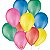 Balão Liso Sortido 7 Polegadas - Pacote com 50 unidades - Imagem 2