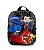 Mochila Infantil Super Friends Preto Maxtoy Diplomata com Alça de Costas - Imagem 1