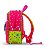 Mochila Infantil Lol Surprise Neon Vibes Maxtoy Diplomata com Alça de Costas - Imagem 3