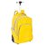 Mochila Carrinho 2 Compartimentos Sestini Rolling Crinkle - Amarelo - Imagem 2