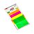 Bloco smart notes 76x76mm - transparente neon - 40fls -4blocos - Imagem 1