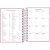 Agenda Espiral Diária 11,7 x 16,4 cm D+ Feminina 2026 - Imagem 6