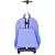 Mochila Carrinho Externo Sestini Rolling Crinkle - Lavanda - Imagem 5